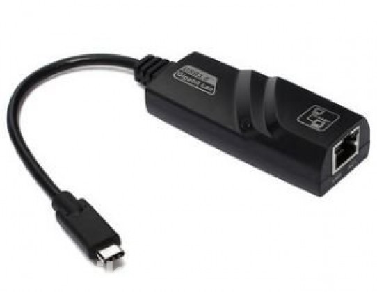 USB-C Type C to Gigabit Ethernet Adapter RJ45 LAN Cable